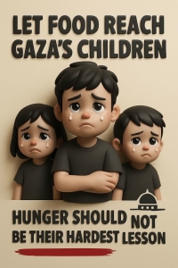 بسته پوستر حمایت غزه (انگلیسی)