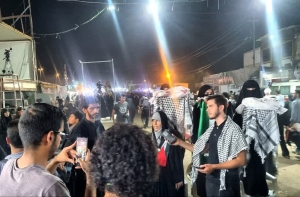 موکب نوجوانان بدون مرز در اربعین 1404