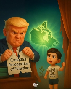 Trump: "I didn’t like what Canada did by recognizing the State of Palestine..."