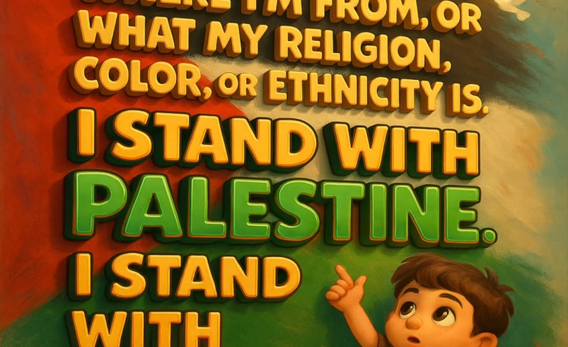 i stand with Palestine
